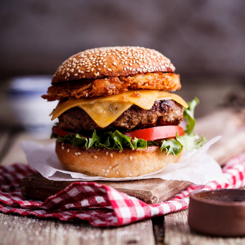 Pounder Hash Burger
